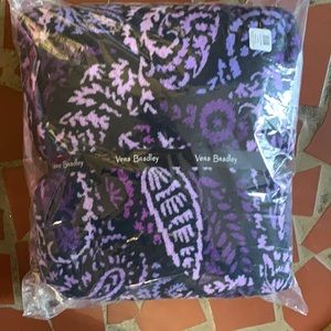 Vera Bradley Paisley Amethyst Throw Blanket